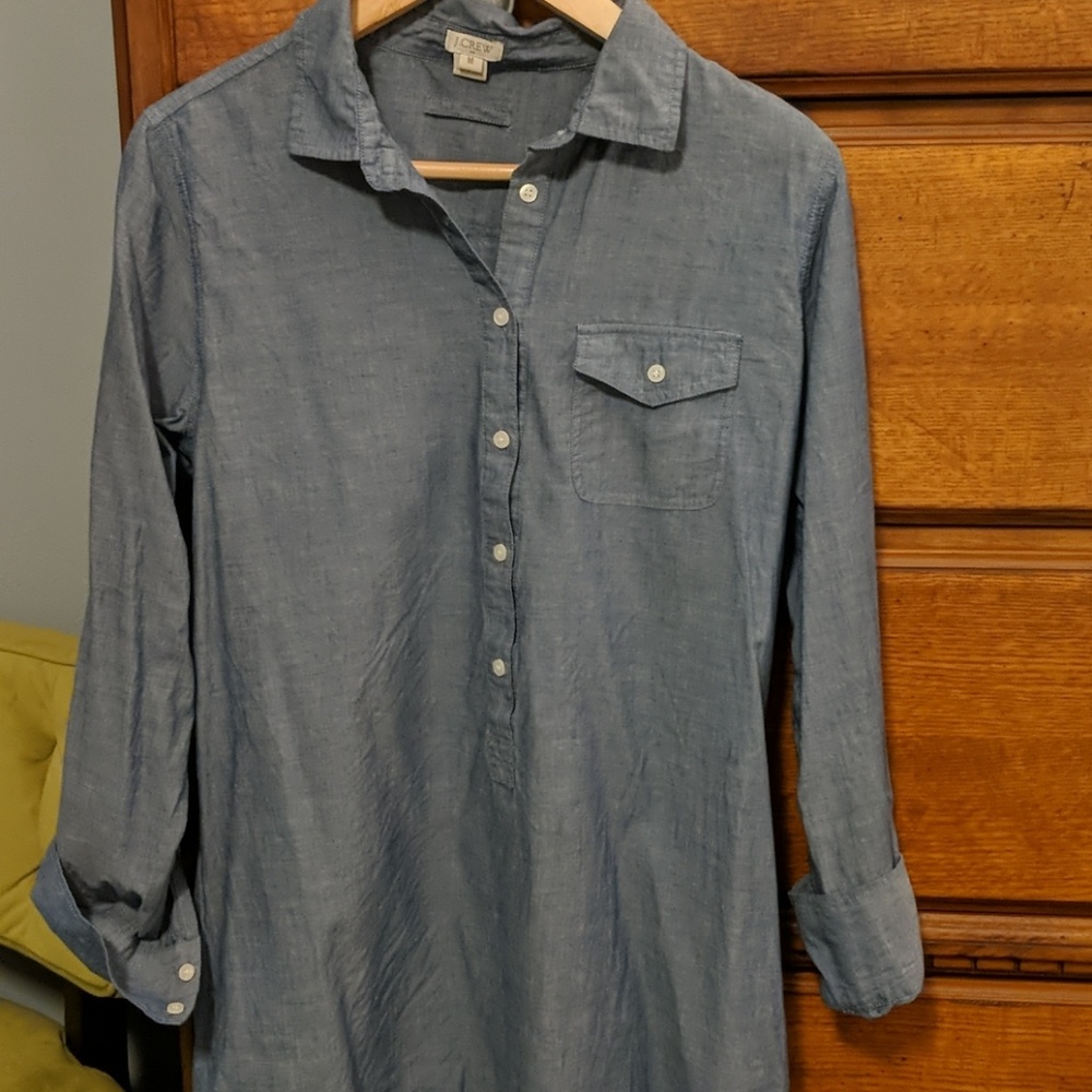 Chambray tunic